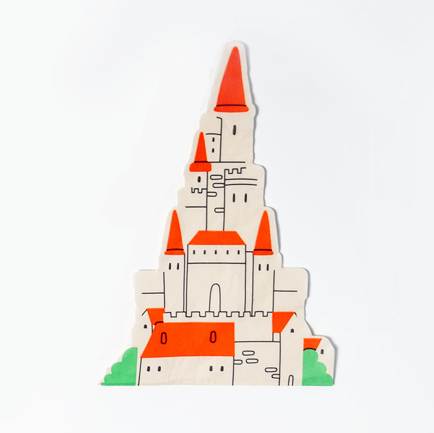 Castle Napkins - Princess Mirror Mirror Party (x 20)