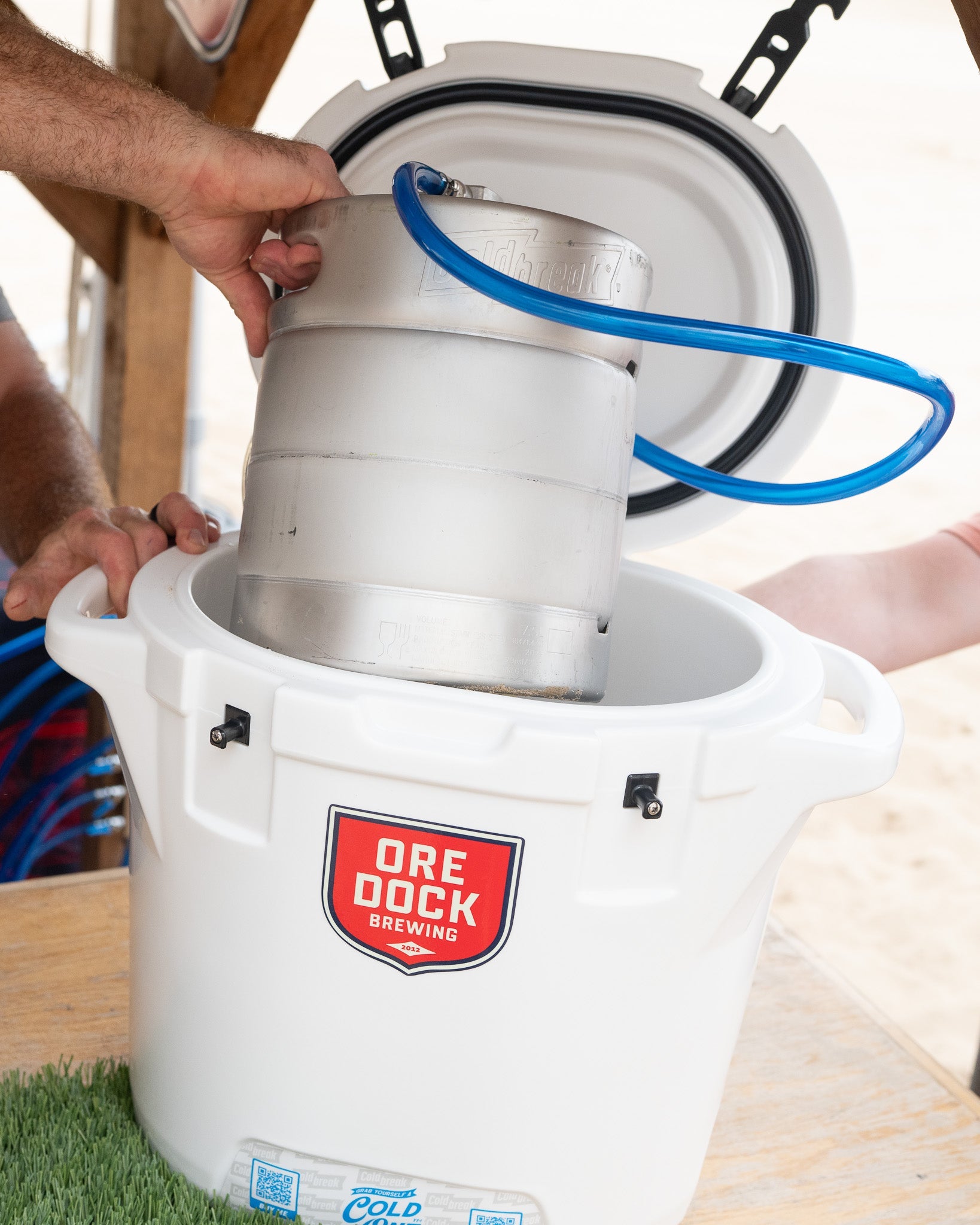 ColdOne™ Pro, Portable Kegerator