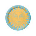 Golden and Dutch Blue Celestial Sunshine Dessert Paper Plates - 8 pack