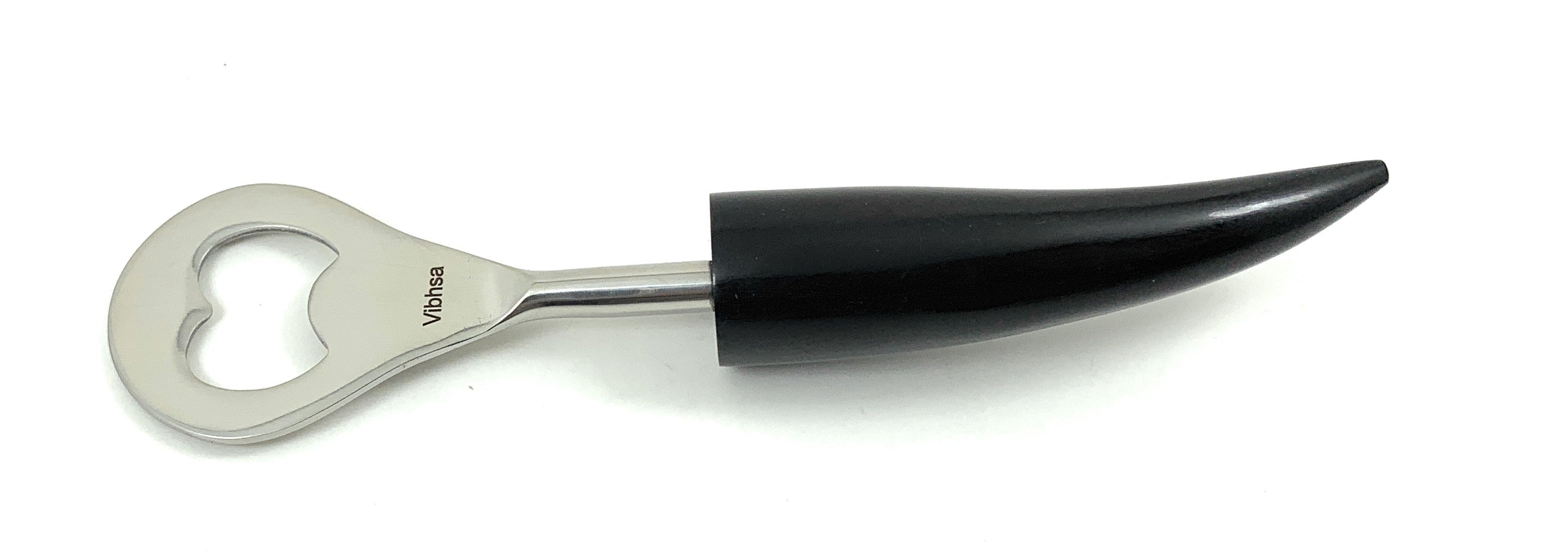 Vibhsa Bar Tools & Bartending Kit set of 4 for Home Bar (Black)