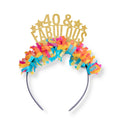 40 & Fabulous Birthday Party Headband