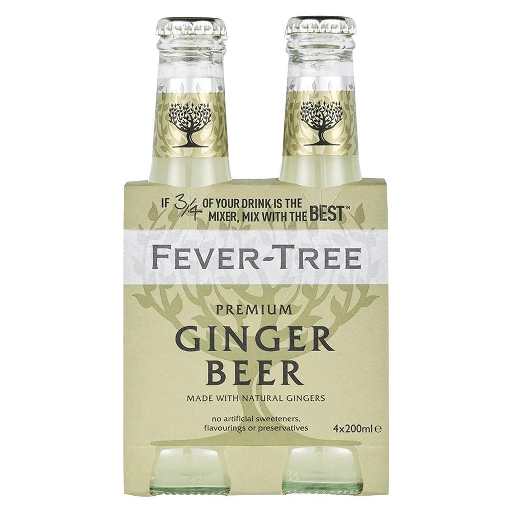 Fever Tree - 'Premium' Ginger Beer (4x200ML)