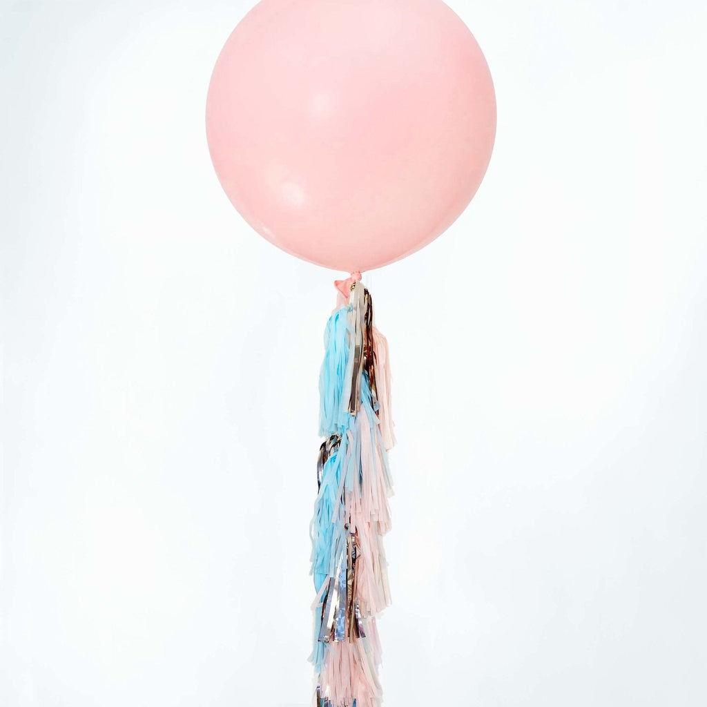 Pastel and Rose Gold Tassel Tail