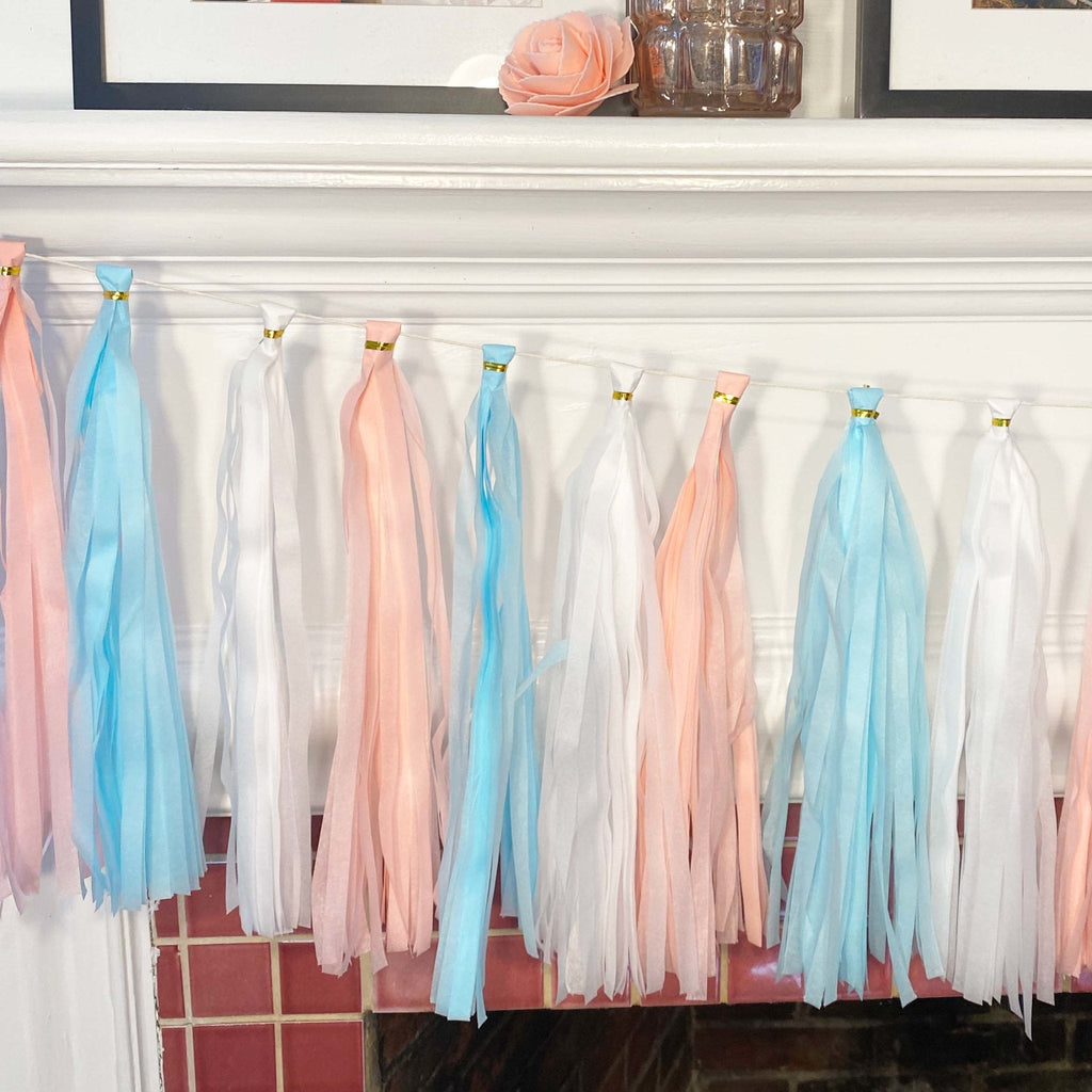 Pink Lemonade and Blue Tassel Tail