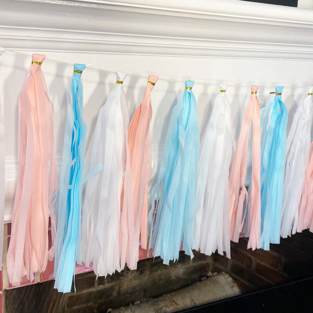 Pink Lemonade and Blue Tassel Tail