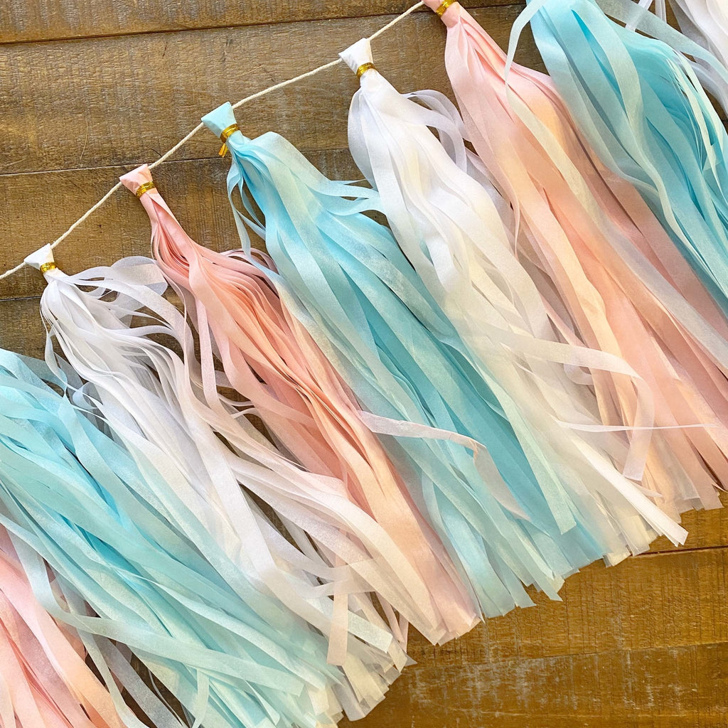Pink Lemonade and Blue Tassel Tail