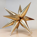 Gold Starburst Cluster Balloon – 26" and 40"
