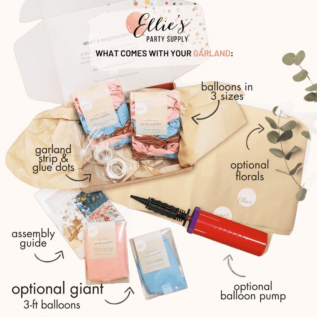 Safari Balloon Garland Kit – Green and Gold