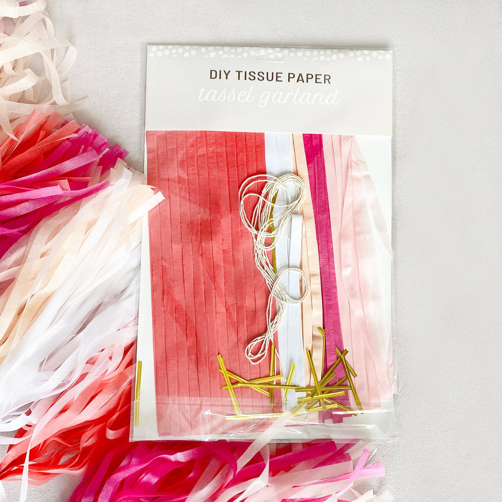 Rose Gold Tassel Tail