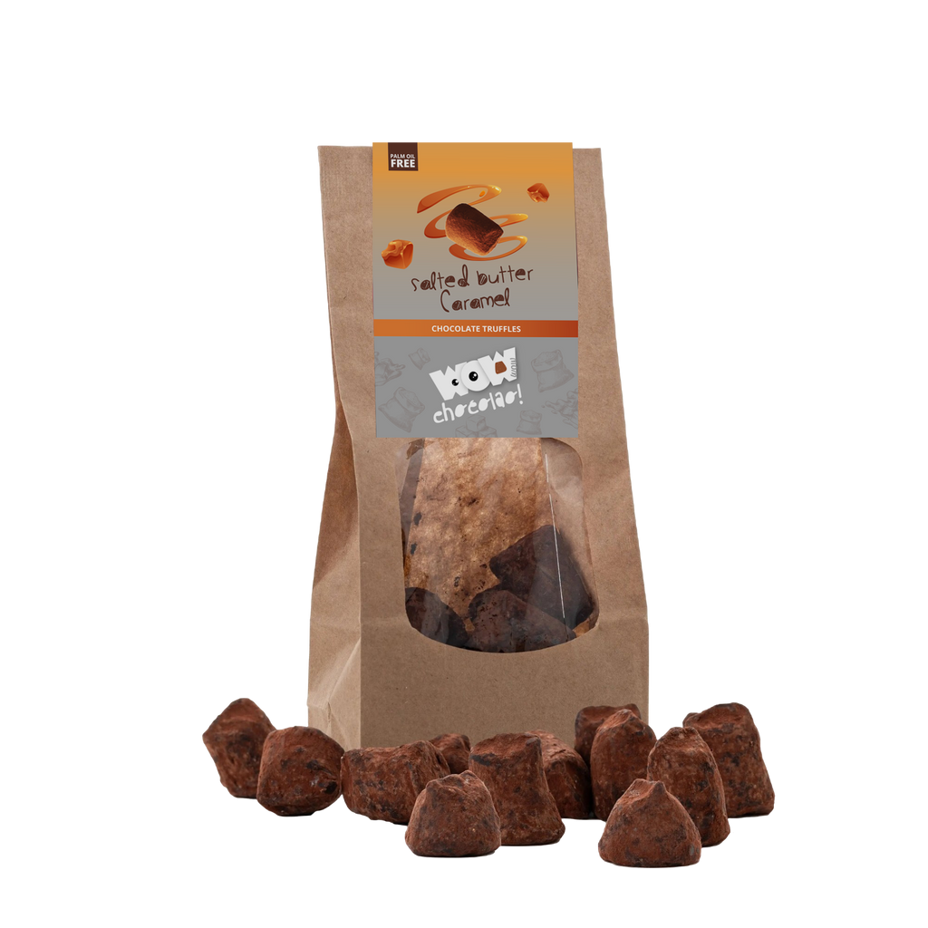 Salted Caramel Chocolate Truffles - Biodegradable bags 130g