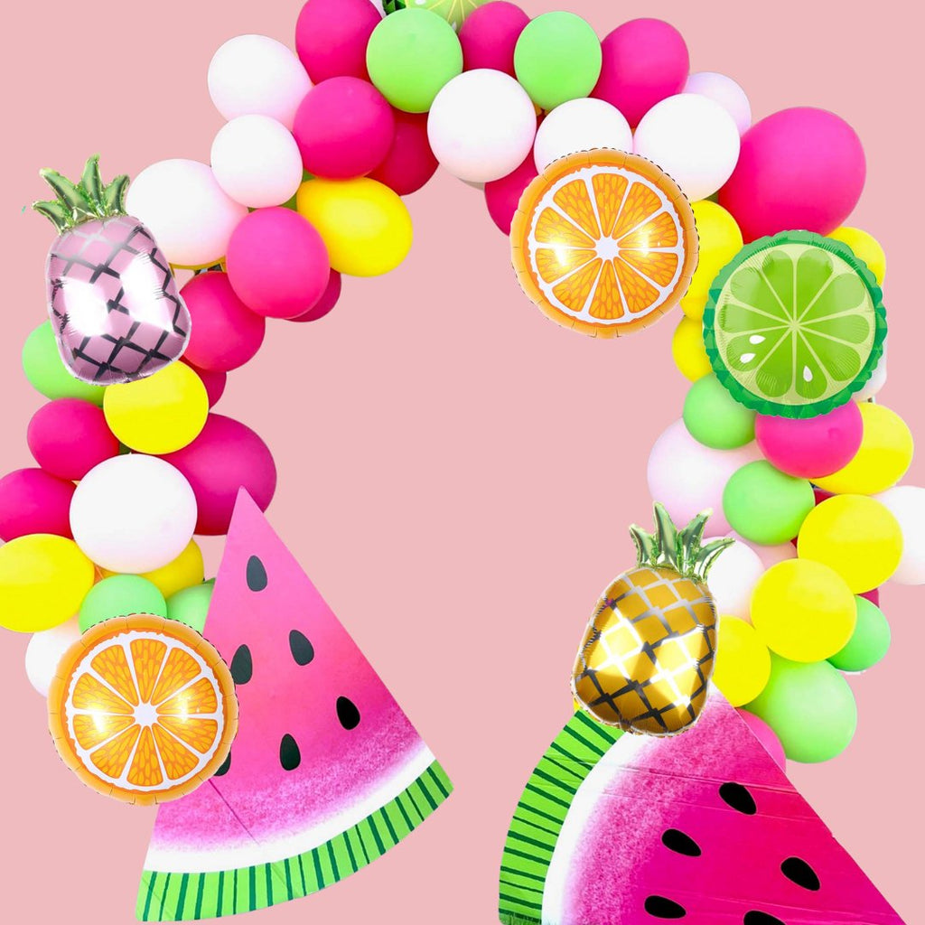 Pink and Gold Pineapple Balloon